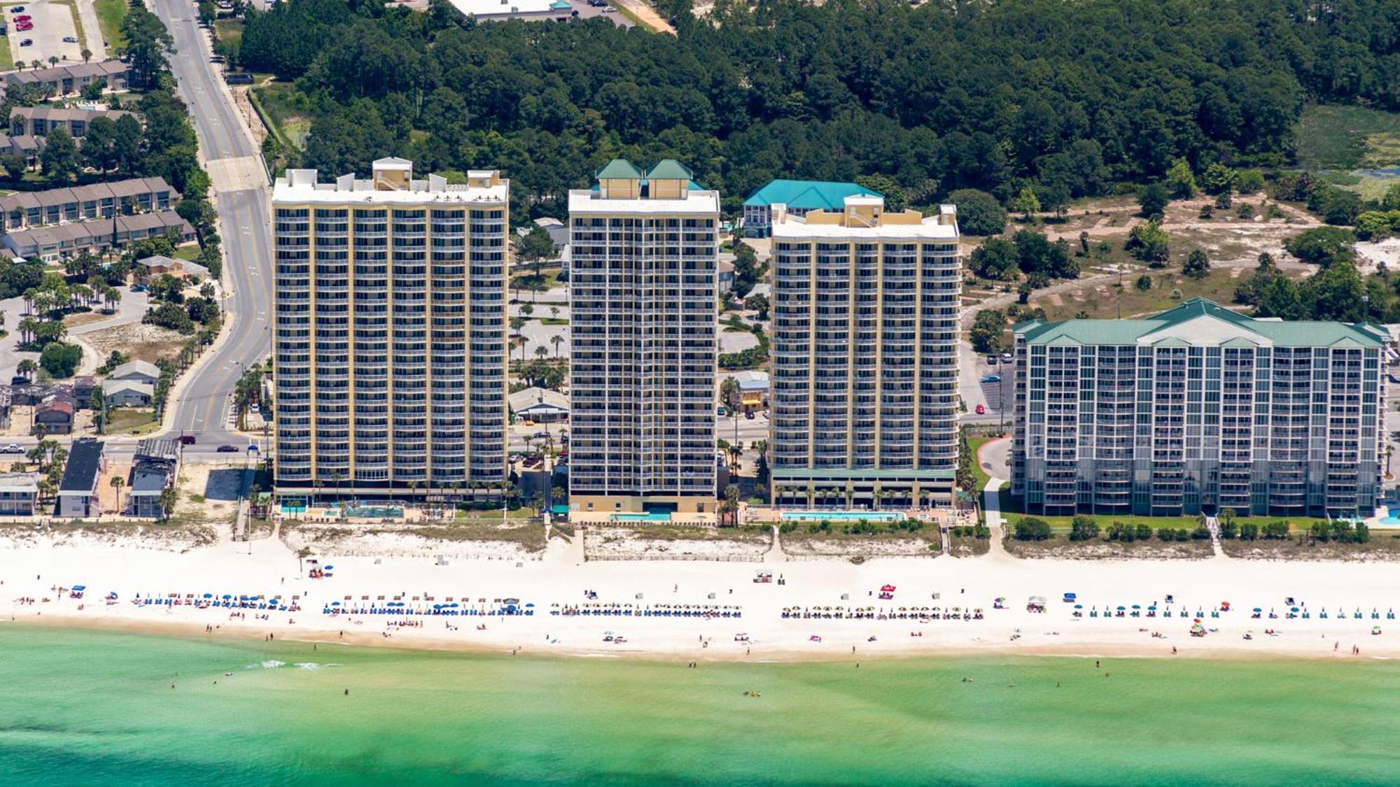 Parking Included-Beachfront 2Bd Ocean Villa! Gorgeous Amenities, Private Complex Panama City Beach Exterior photo