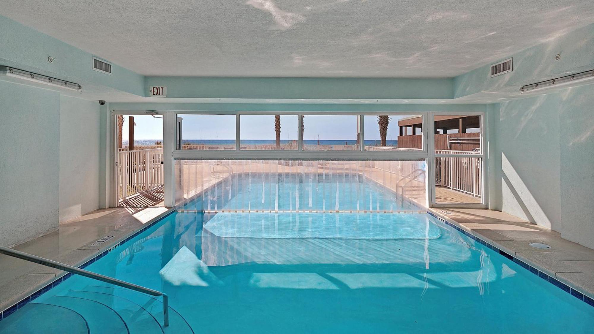 Parking Included-Beachfront 2Bd Ocean Villa! Gorgeous Amenities, Private Complex Panama City Beach Exterior photo