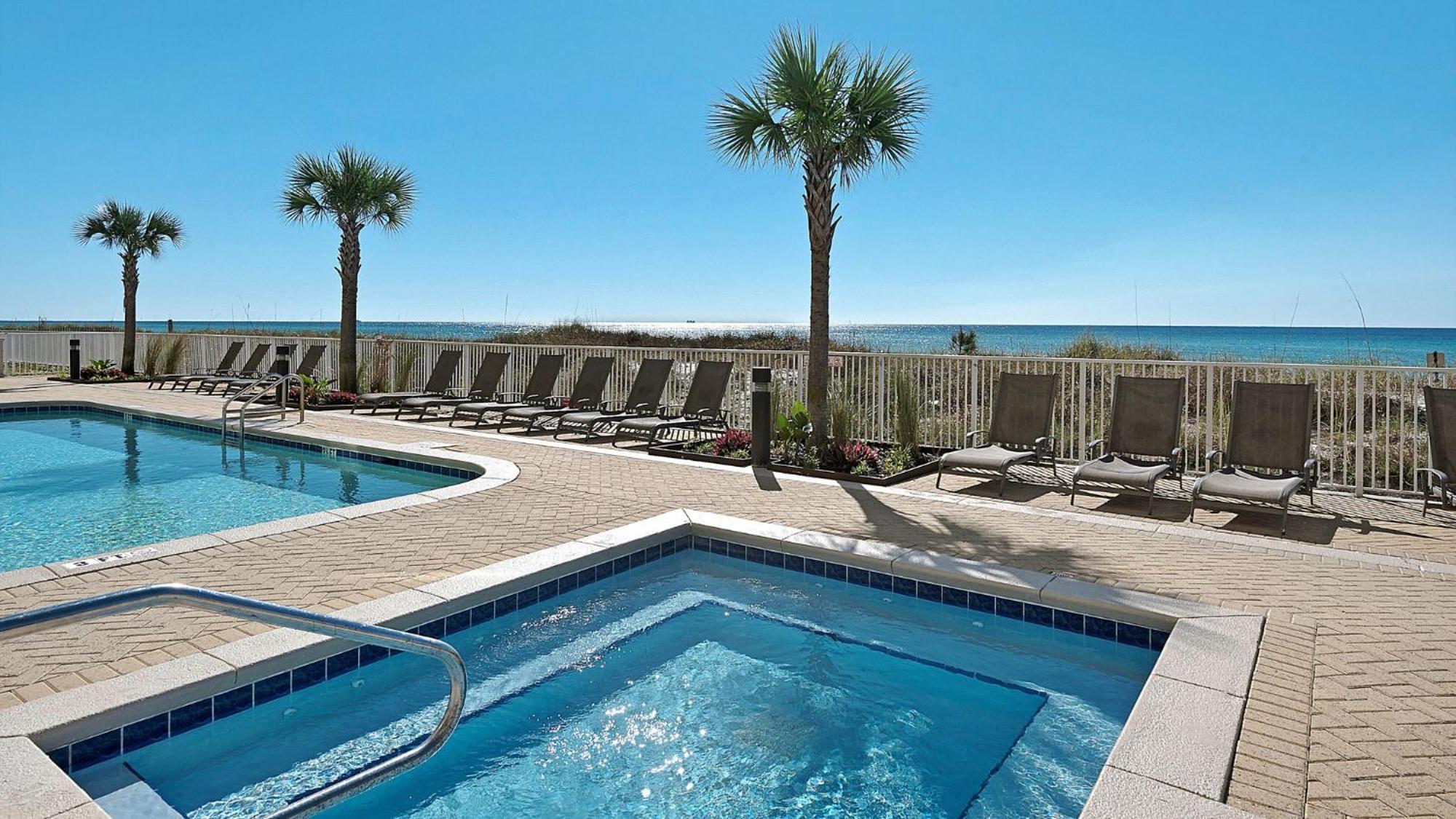 Parking Included-Beachfront 2Bd Ocean Villa! Gorgeous Amenities, Private Complex Panama City Beach Exterior photo