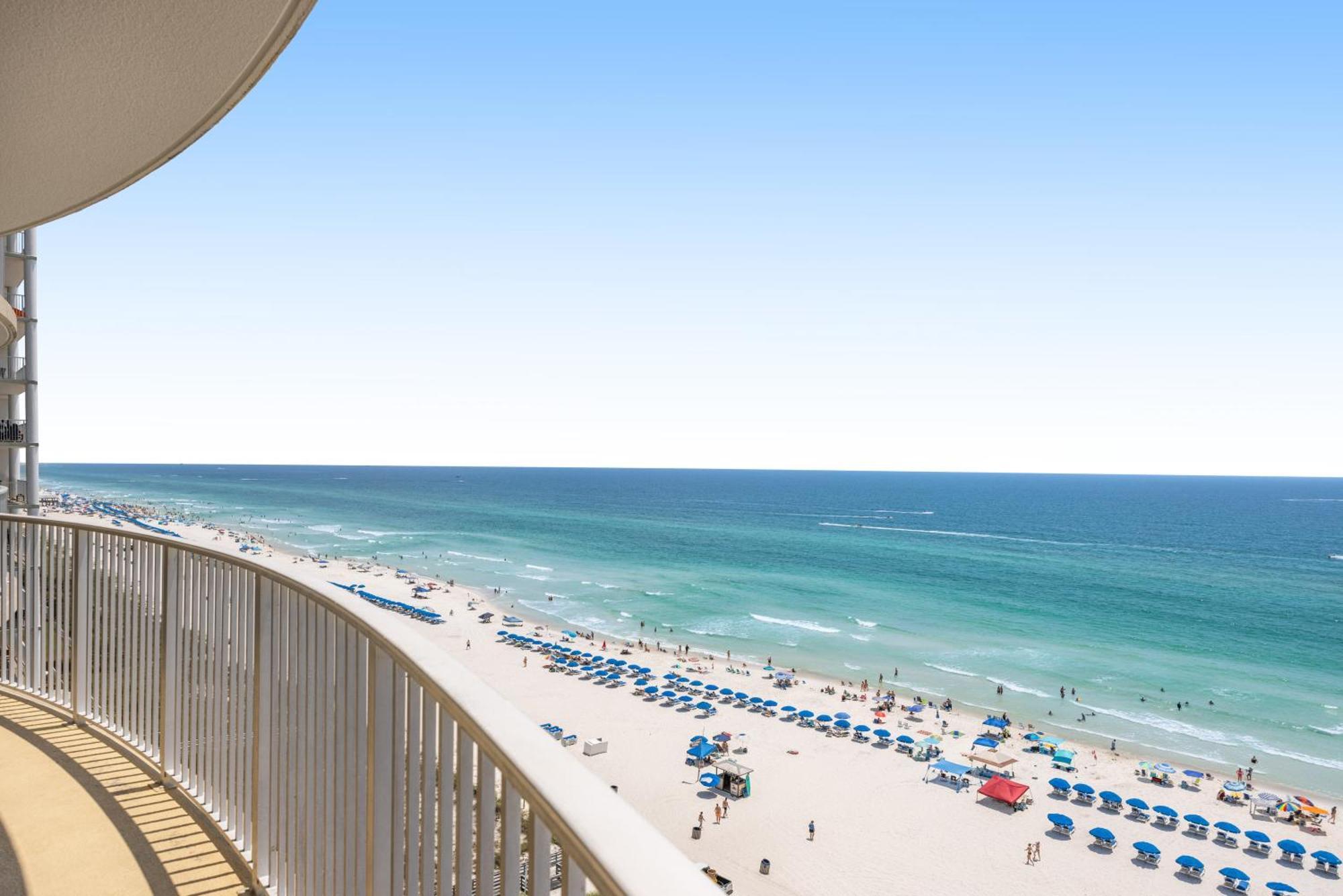 Parking Included-Beachfront 2Bd Ocean Villa! Gorgeous Amenities, Private Complex Panama City Beach Exterior photo