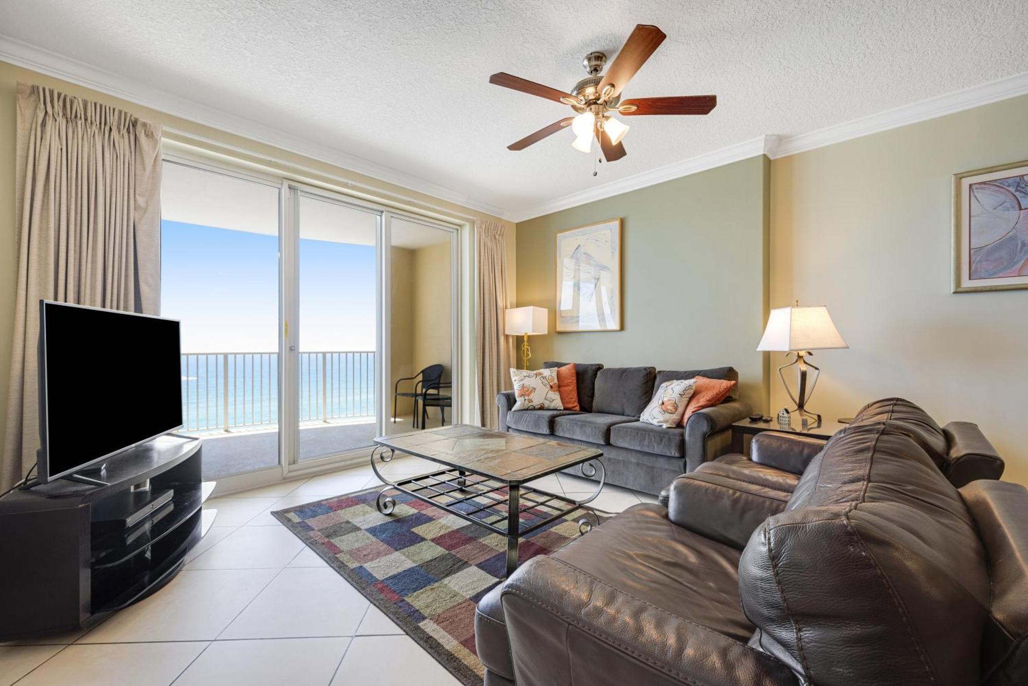 Parking Included-Beachfront 2Bd Ocean Villa! Gorgeous Amenities, Private Complex Panama City Beach Exterior photo