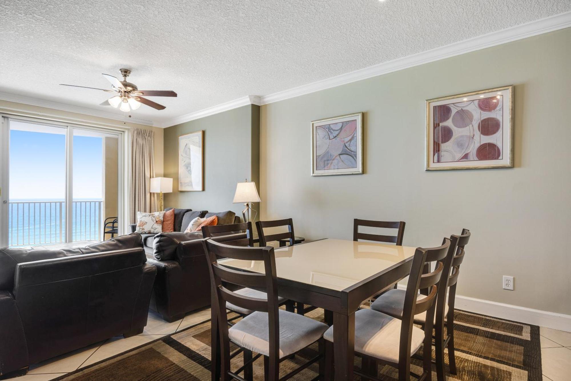 Parking Included-Beachfront 2Bd Ocean Villa! Gorgeous Amenities, Private Complex Panama City Beach Exterior photo